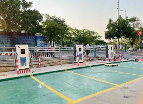佛山南海三洲村120kw雙槍直流充電站項(xiàng)
